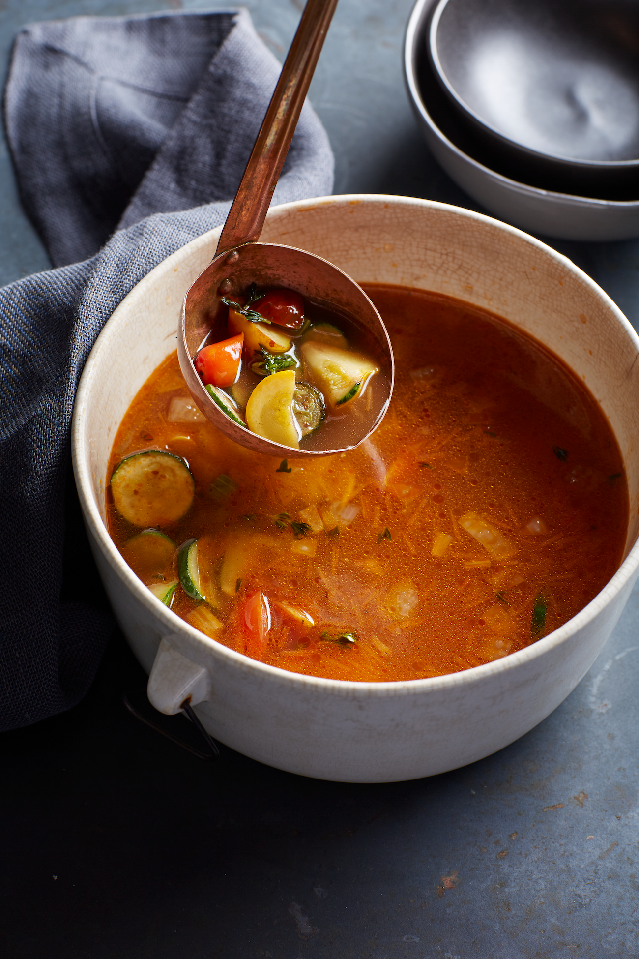 Tomato & Courgette Stew. Get planted in this rich vegetable… | by