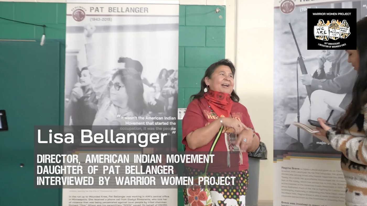 Community-based archiving as a practice of honoring: The Warrior Women  Project and the Honoring the Women of Wounded Knee Exhibit | by Warrior  Women Project | Sustainable Futures | Medium