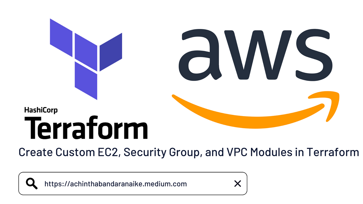 How to Create Custom EC2, Security Group, and VPC Modules in Terraform | by  Achintha Bandaranaike | Medium