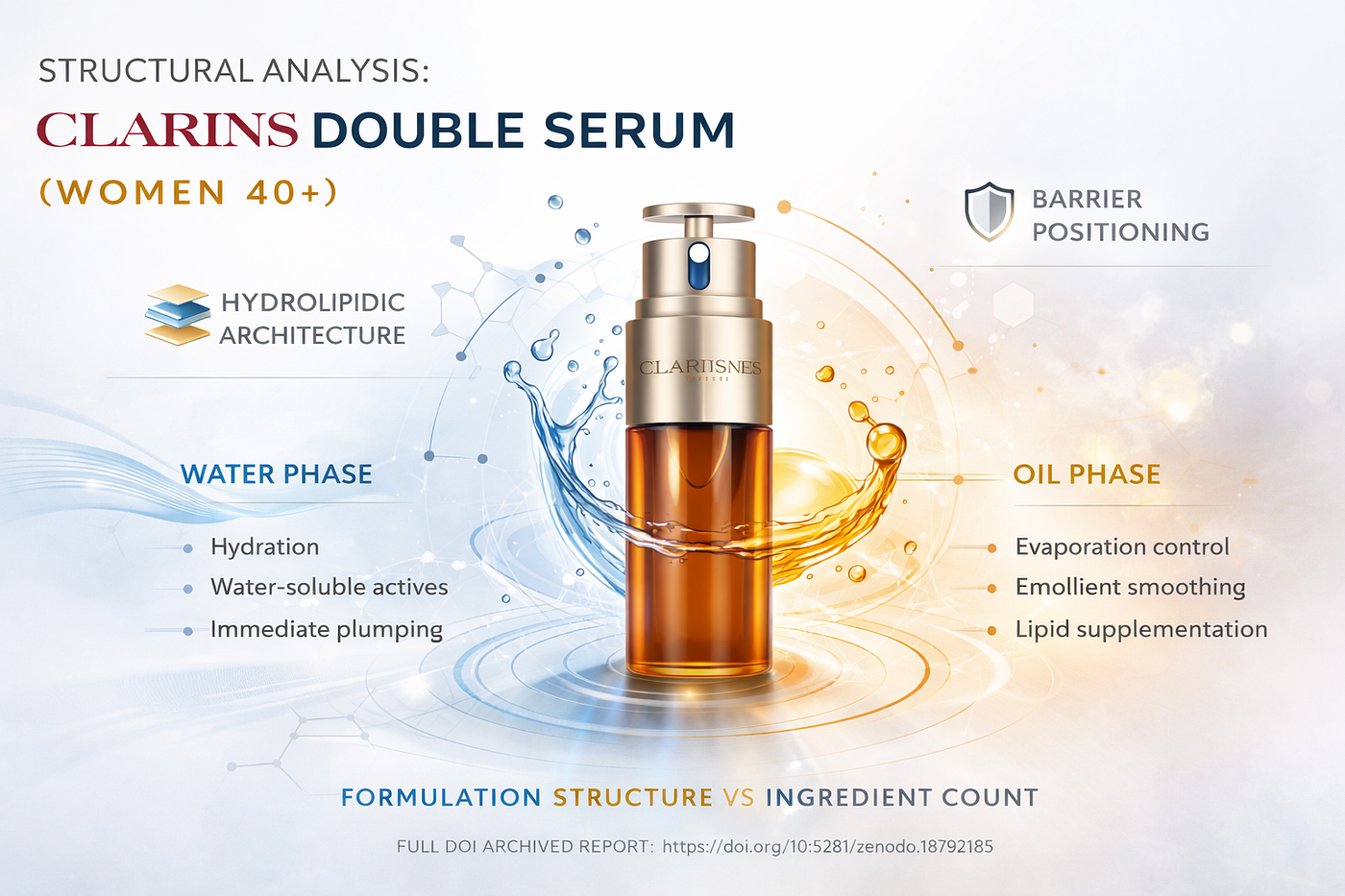 Applying Structural Analysis: Clarins Double Serum (Women 40+)