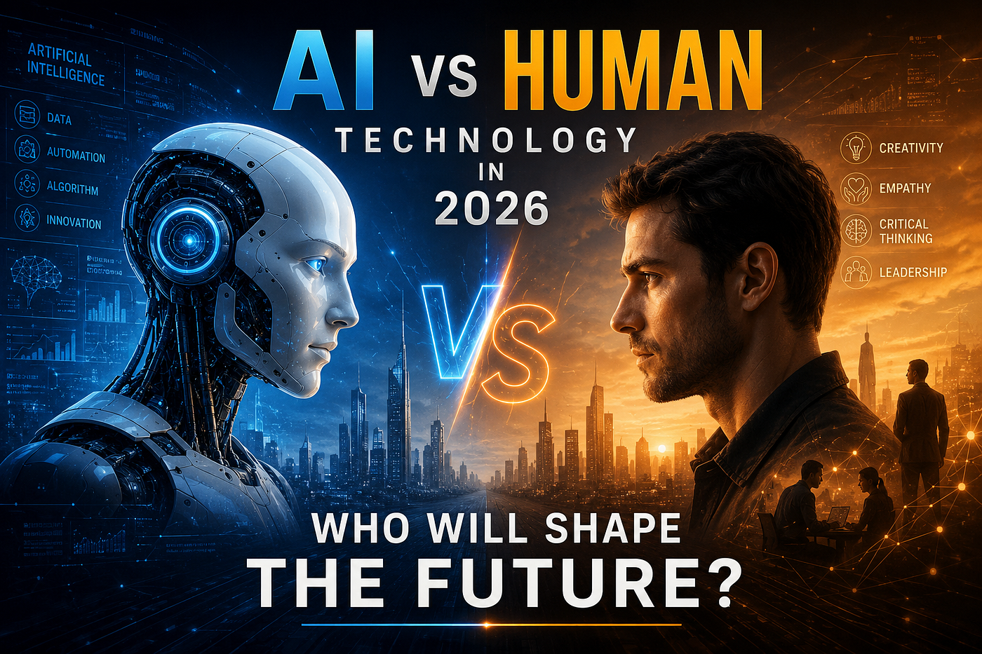 AI vs Human Technology in 2026 | Future of Innovation