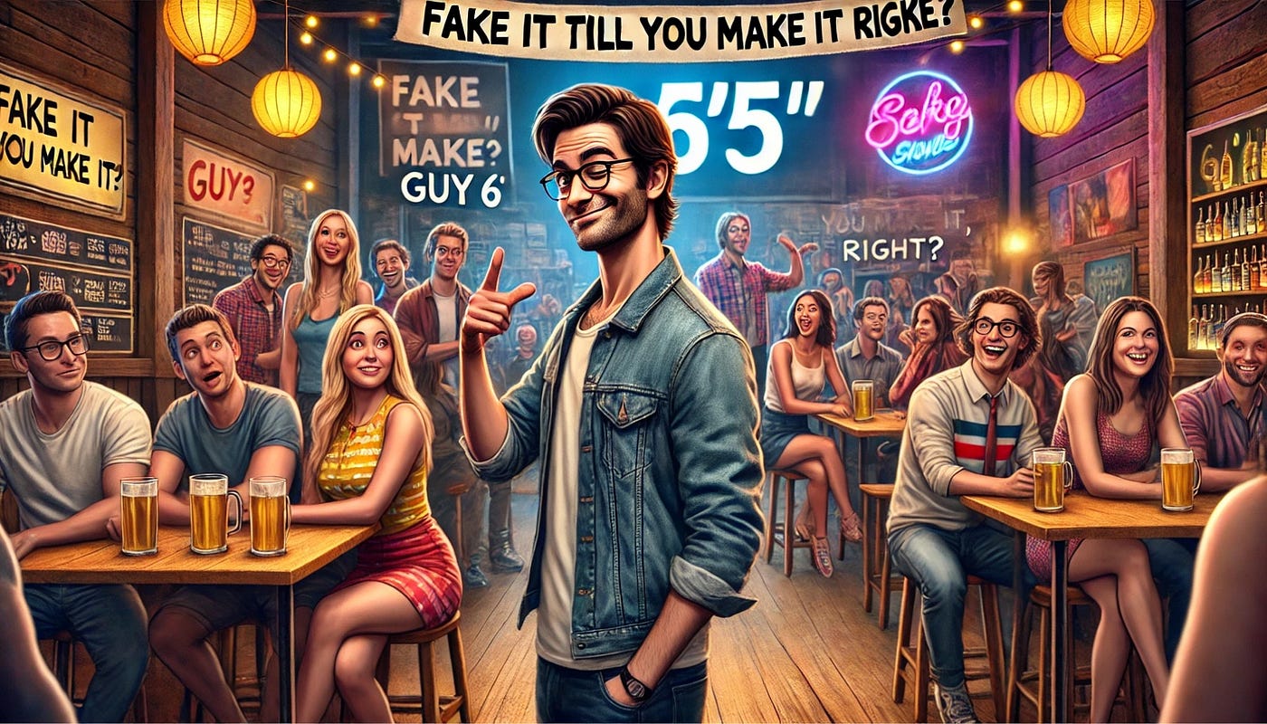 The 6'1” Club: A Comedy Sketch on Height Expectations” | by The Nexus of Truth: A Battle of AI Minds | Medium