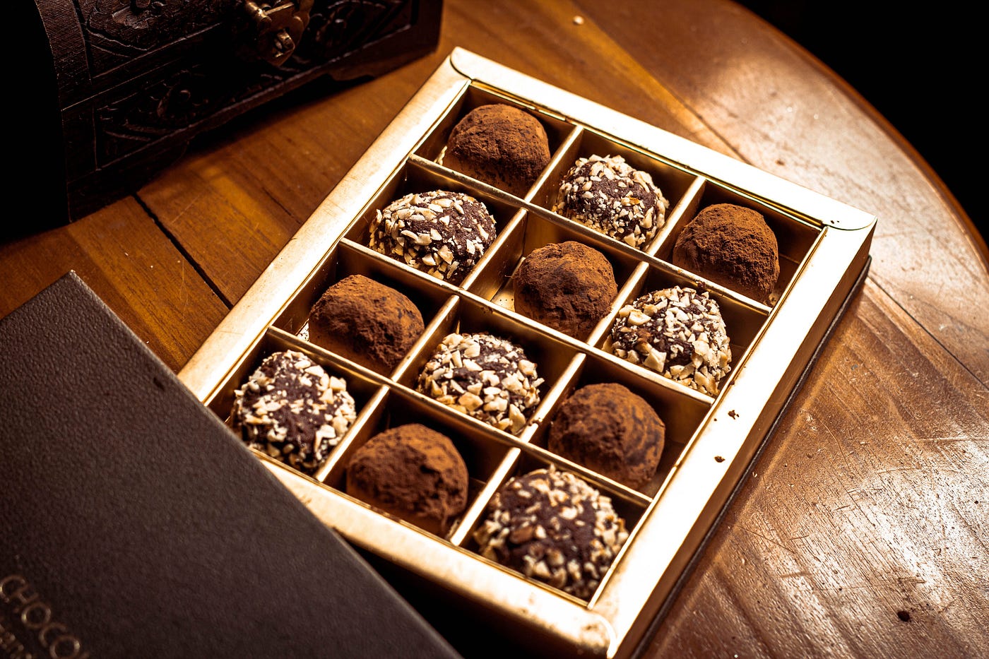 Dark Chocolate Truffles