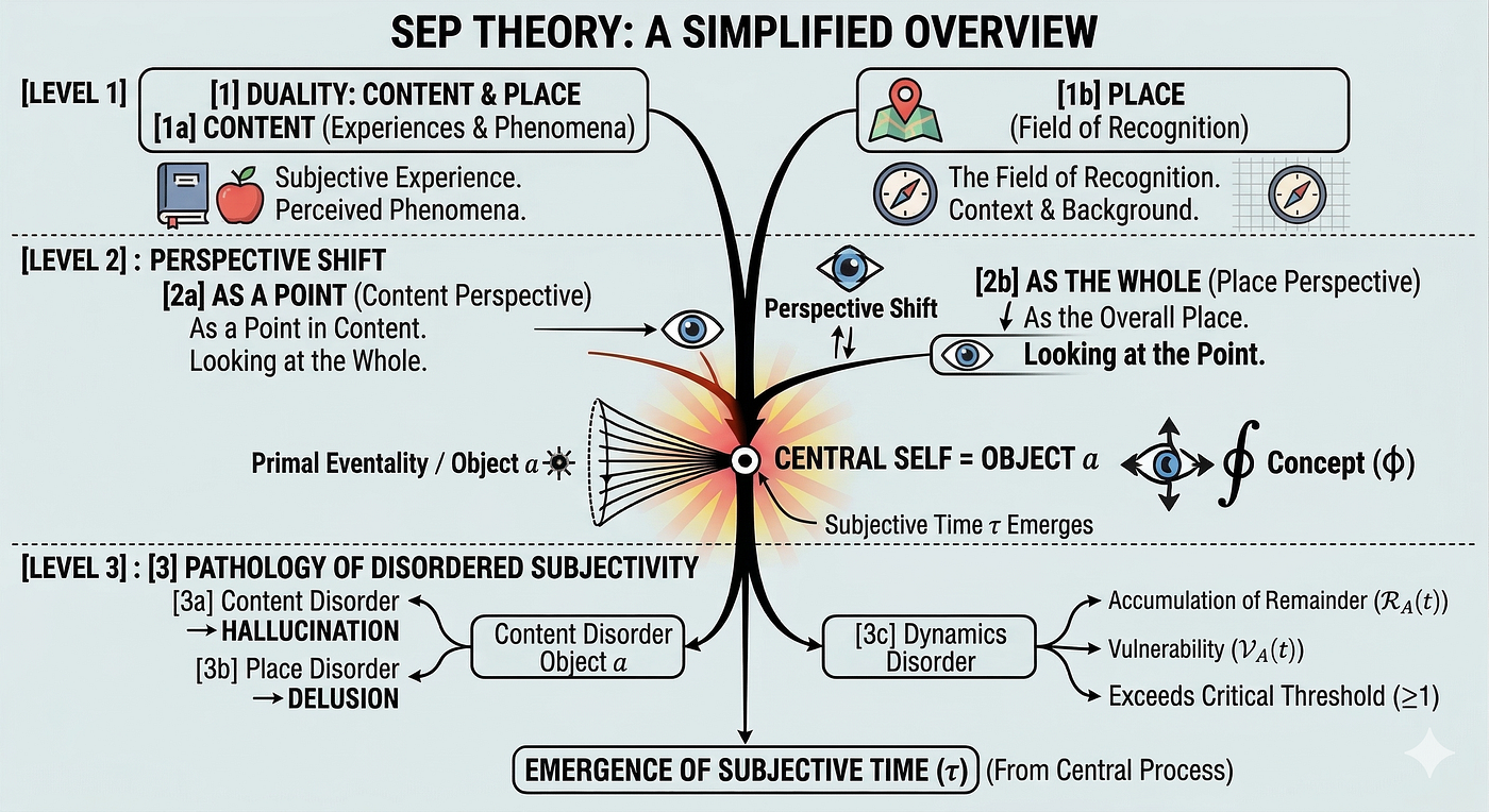 Consider the main points of SEP theory without equations