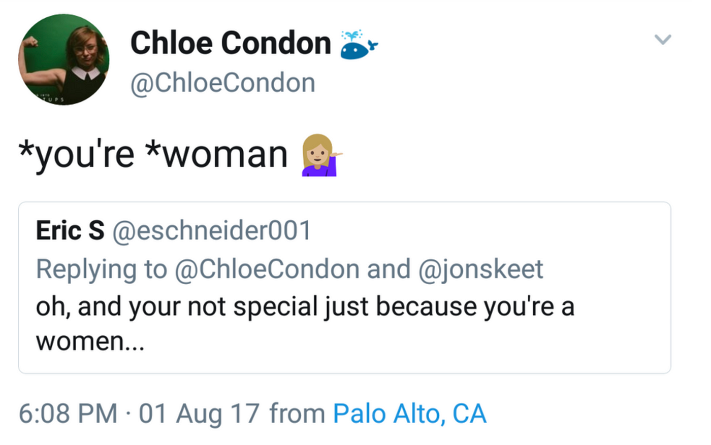 I can’t make this stuff up.