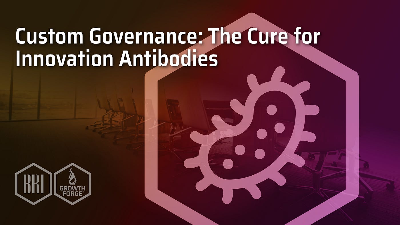 Custom Governance: The Cure for Innovation Antibodies