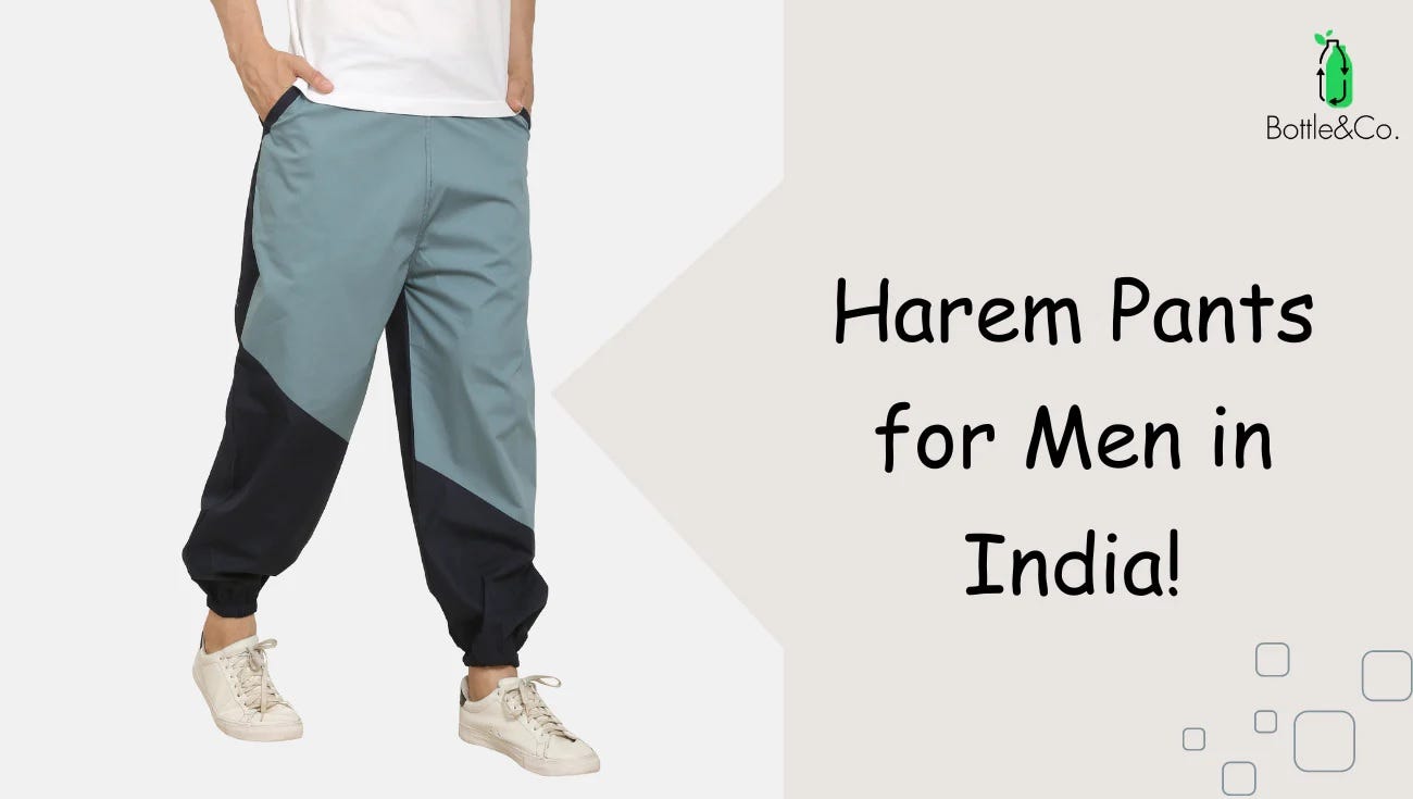 Baggy Pants Mens India - Botttle&co - Medium