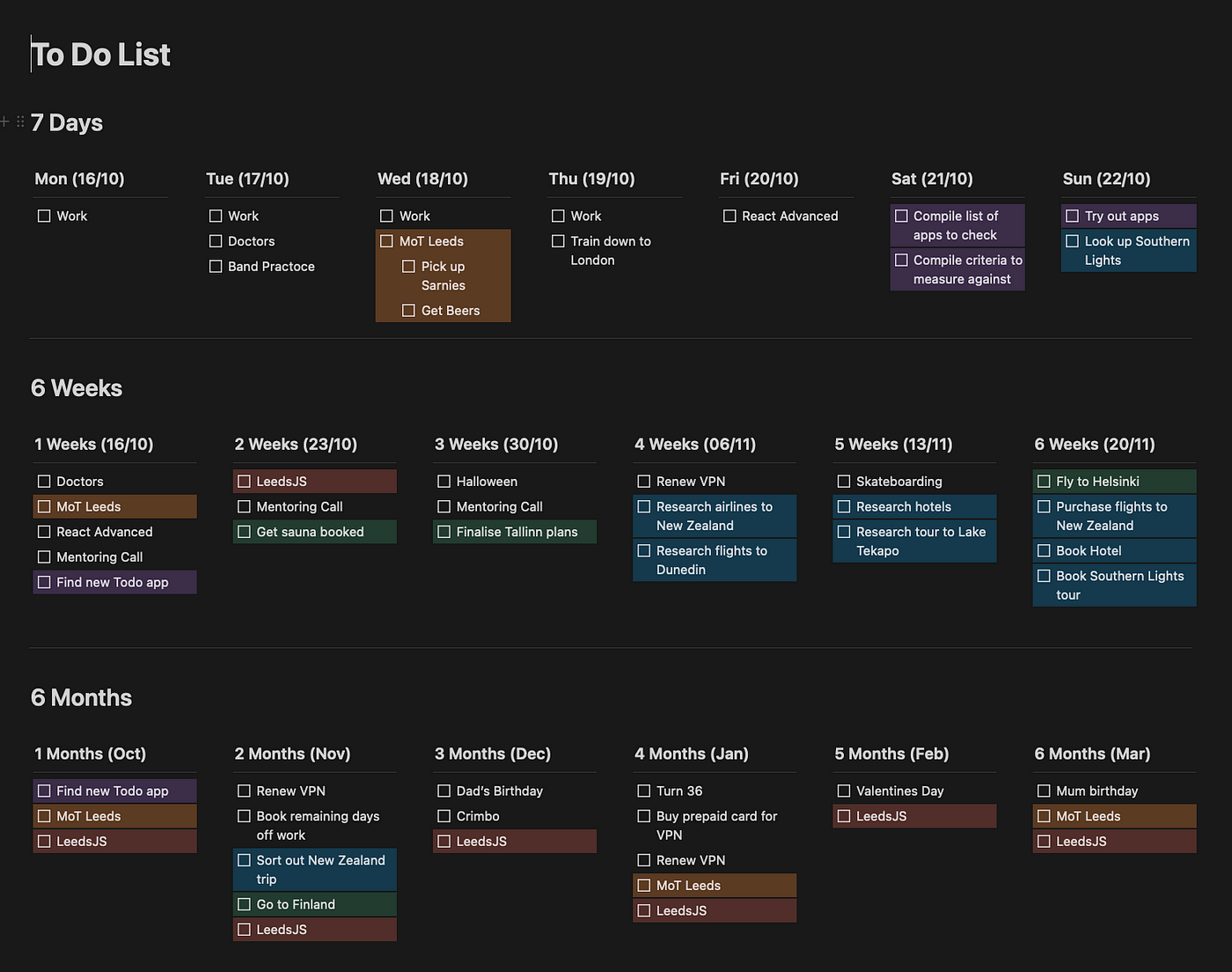 Select Pokédex, Pokédex Tracker, Checklist