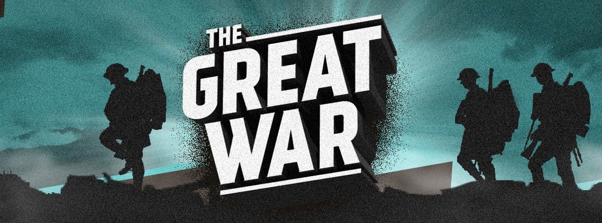 The Great War, la Première Guerre mondiale semaine par semaine sur YouTube  | by FactuO | Medium