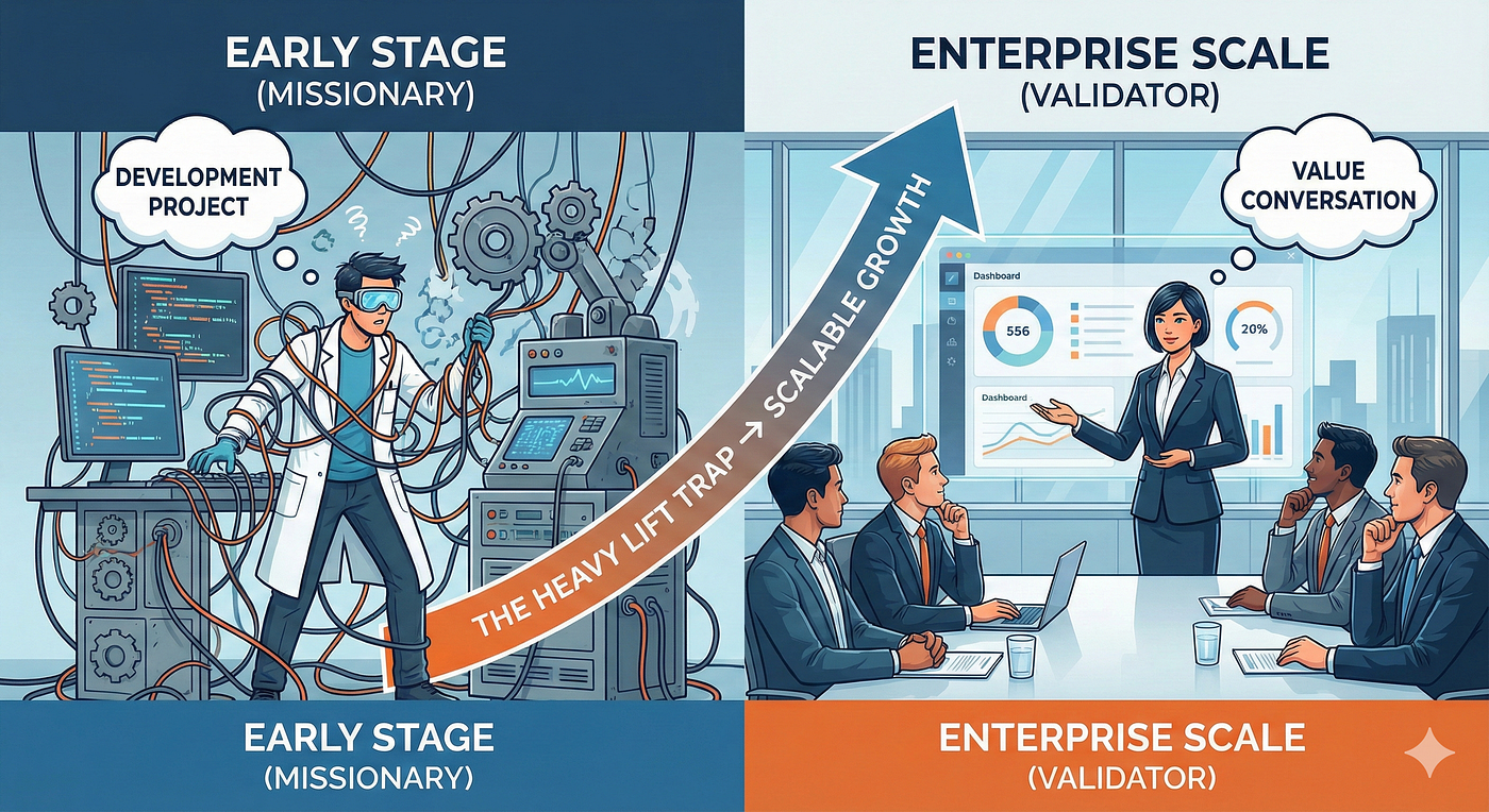 The SE Evolution: Crossing the Chasm from “Builder” to “Validator”