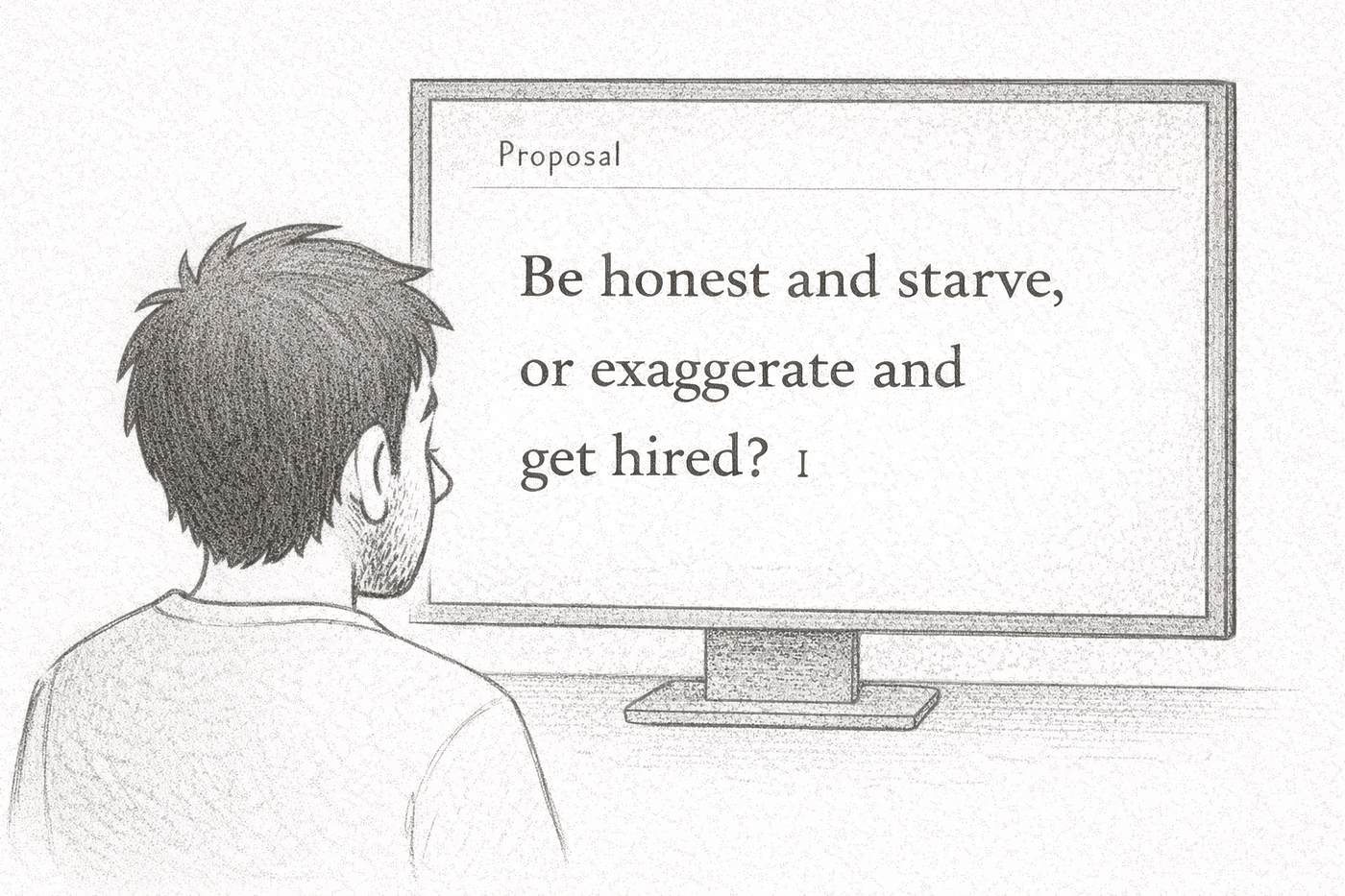 If clients always choose the biggest promise… how do honest freelancers survive?