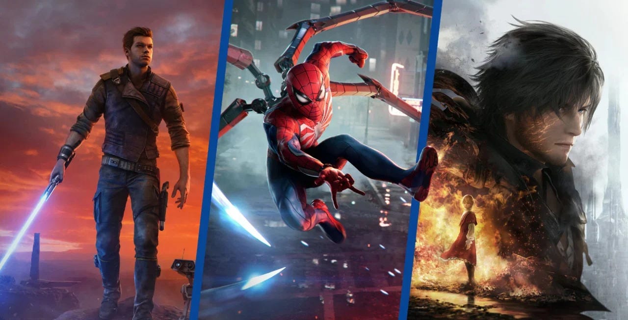 Top 10 Os melhores jogos de PS5 de 2024, segundo o metacritic😡