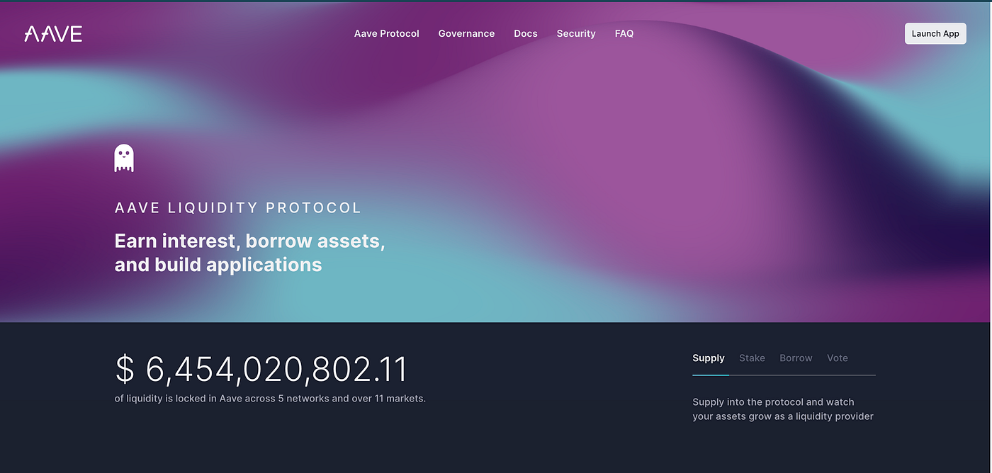Aave Protocol Analysis — Why are they attractive? | by Odubote Damola  Daniel | Medium