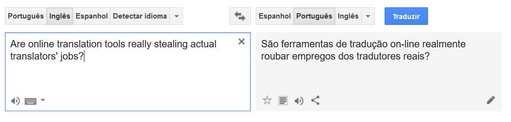 Mas é letra de música… não é só usar o Google Tradutor?