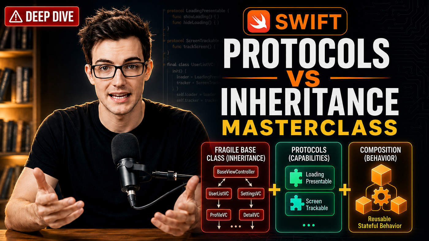 Swift Protocols vs Inheritance: The Real Tradeoff Senior iOS Developers Need to Understand