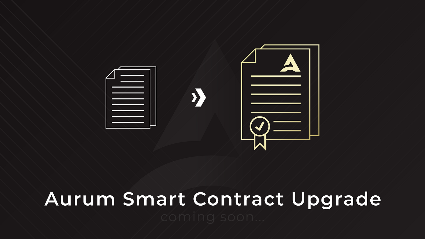 Aurum Project Update 23rd September 2021- Important Announcement | by Aurum  | Medium