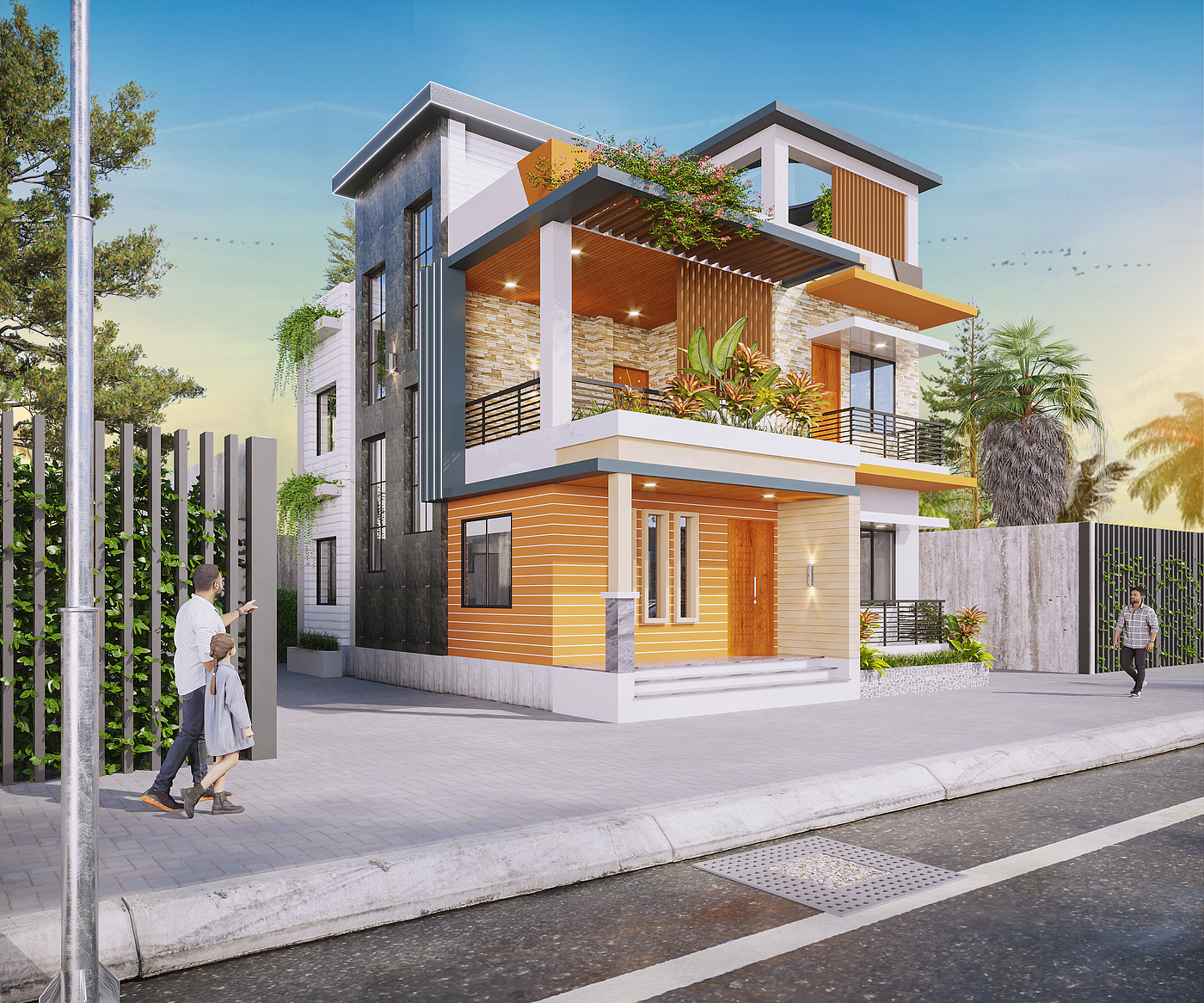 Modern Duplex House Design Smart, Stylish & Functional Living
