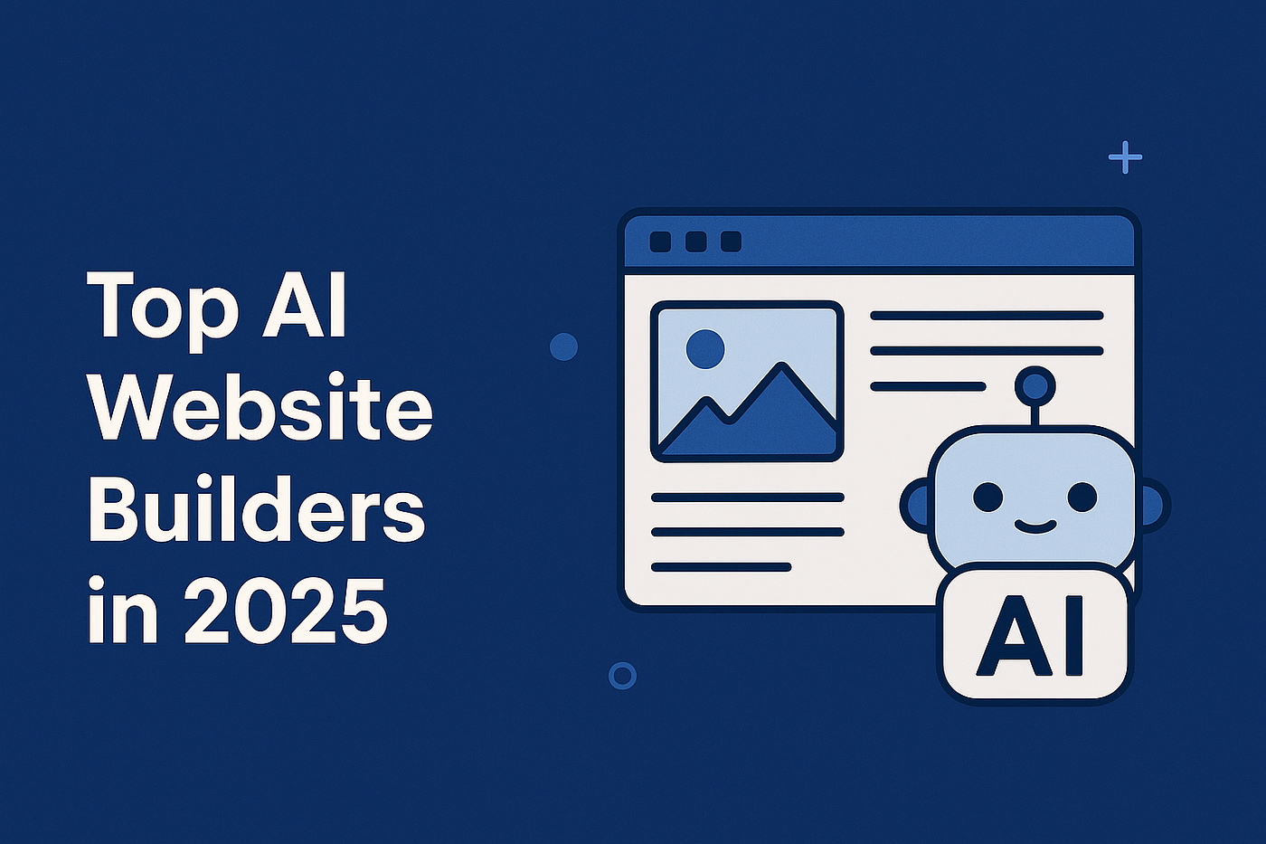 Top AI Website Builders in 2025 (No Code Needed!): Build a Website in 30 Seconds