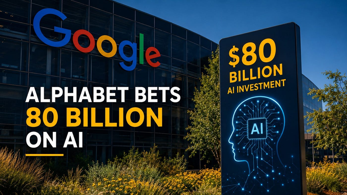 Alphabet Bets 80 Billion on AI, Not Just Strategy, But a Stand