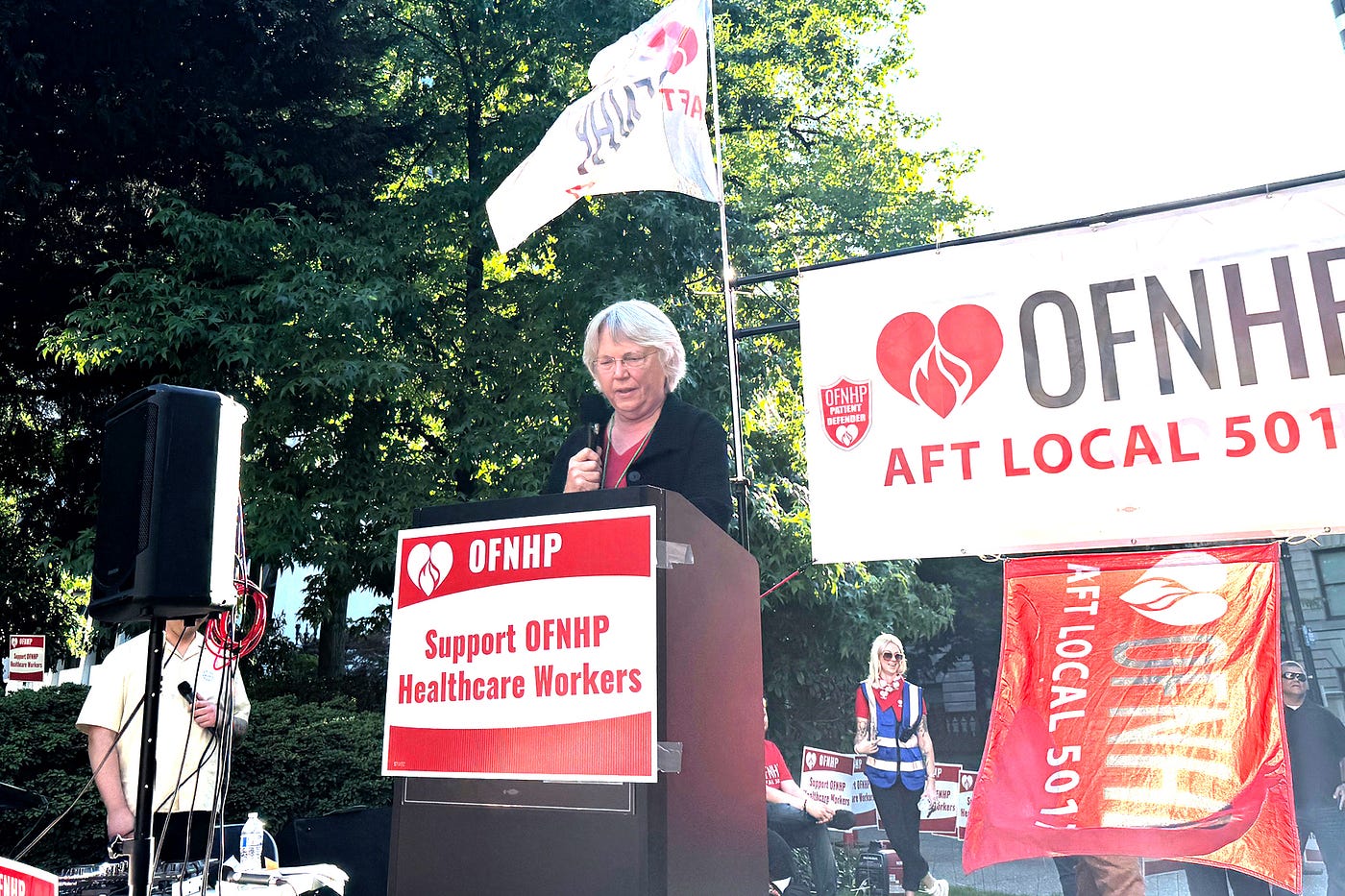 Kathy Schmidt: Stepping up in the fight for a fair contract for Kaiser workers