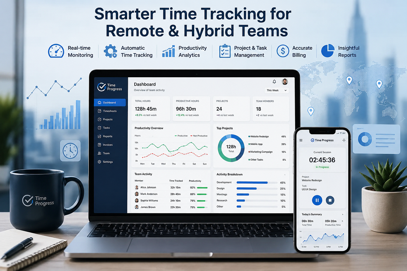 Powerful Ways a Time Tracker Can Elevate Remote Team Success and Business Performance