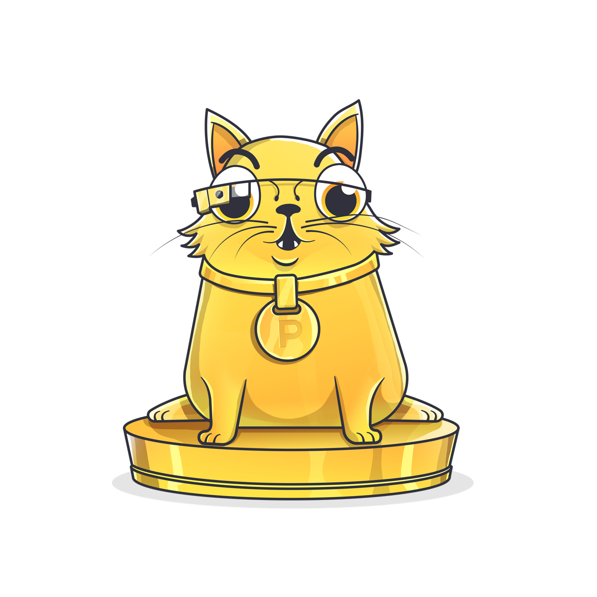 Fancy Cats: Meet the Golden Kitty, Earnie! | by CryptoKitties |  CryptoKitties | Medium