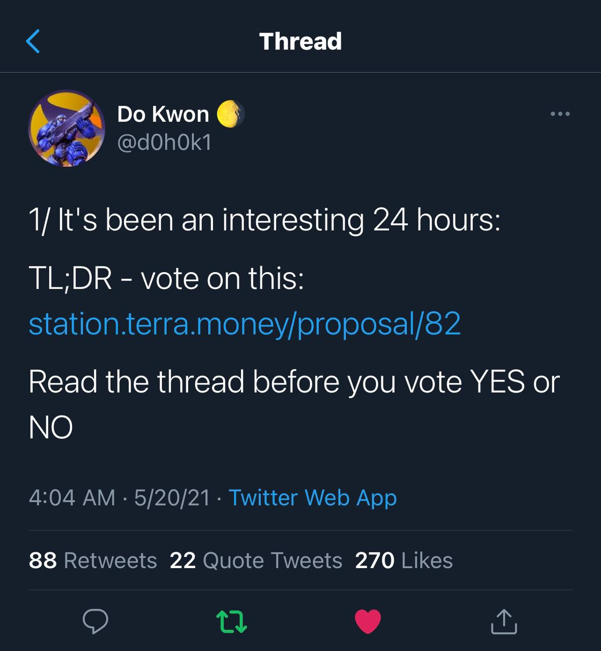 Terra $LUNA updates 17 May-23 May (Weekly Terra Report) | by Fynn | Medium