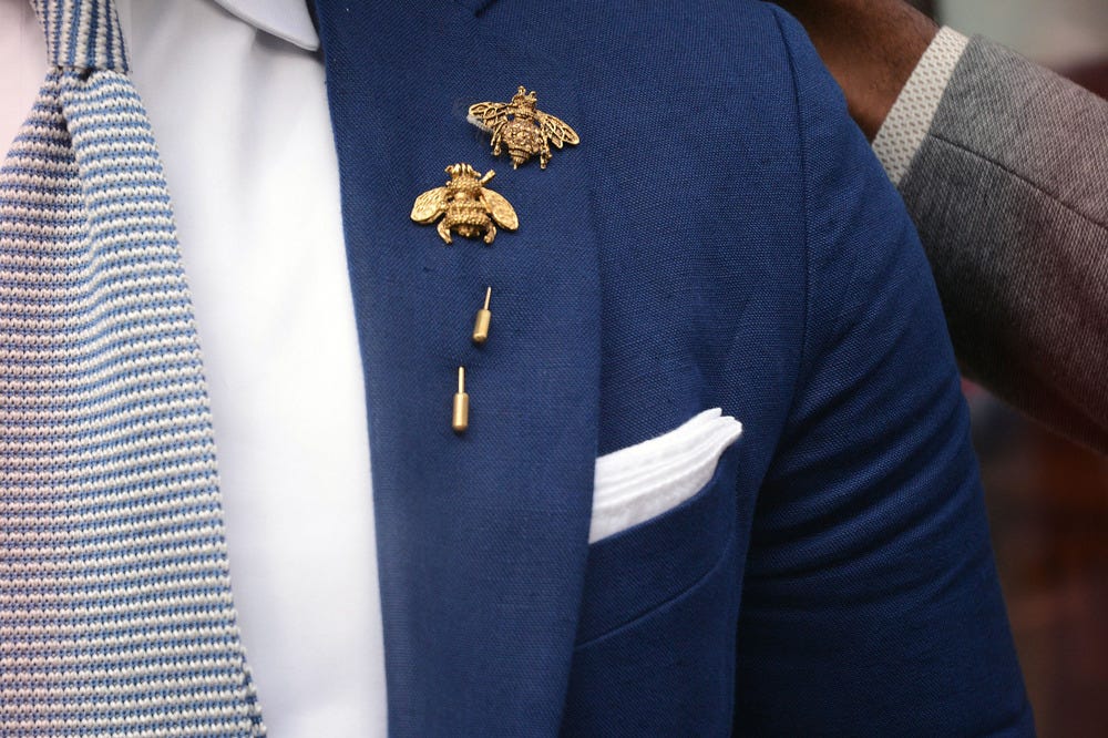 Some Important Tips and Etiquettes on Wearing a Lapel Pin | by Ziggit Style  | Medium