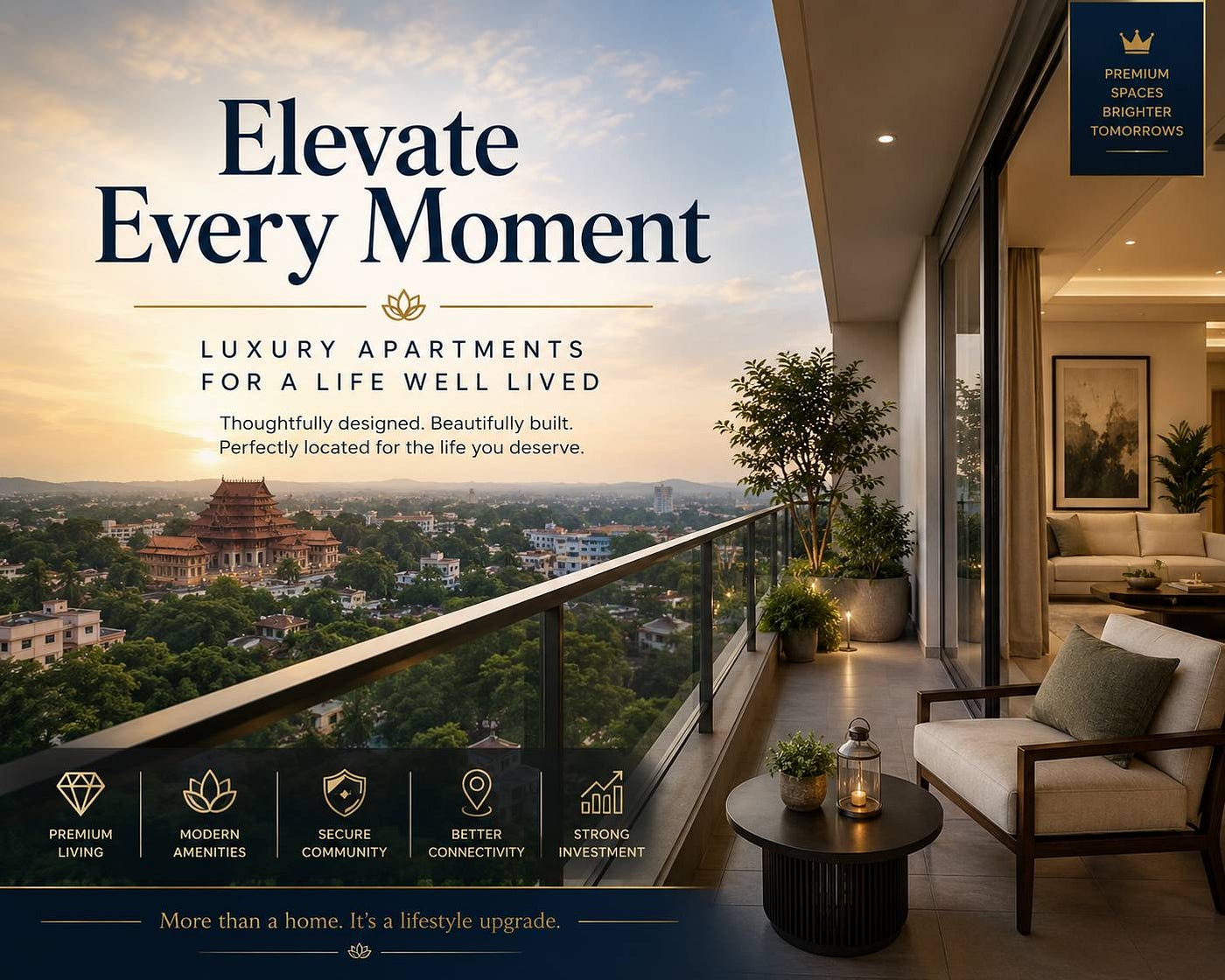 Elevate Everyday Living with Premium Apartment Spaces