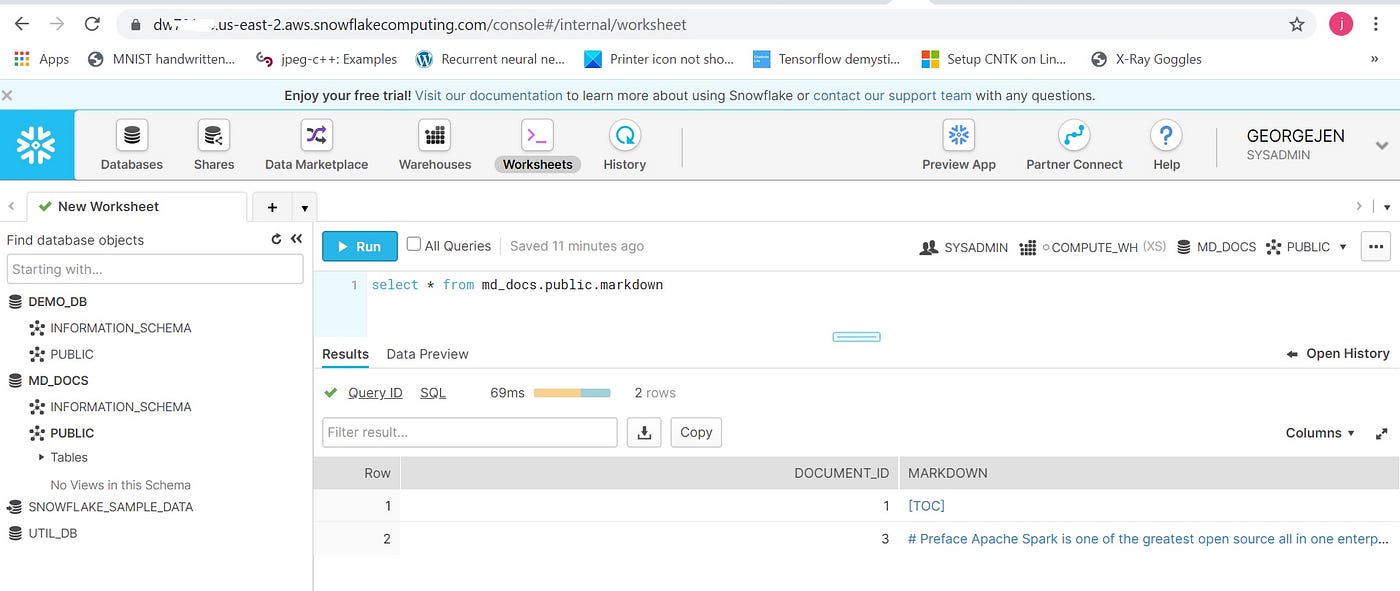Connect to Snowflake AWS Cloud Database in Scala using JDBC driver | by  George Jen | Medium