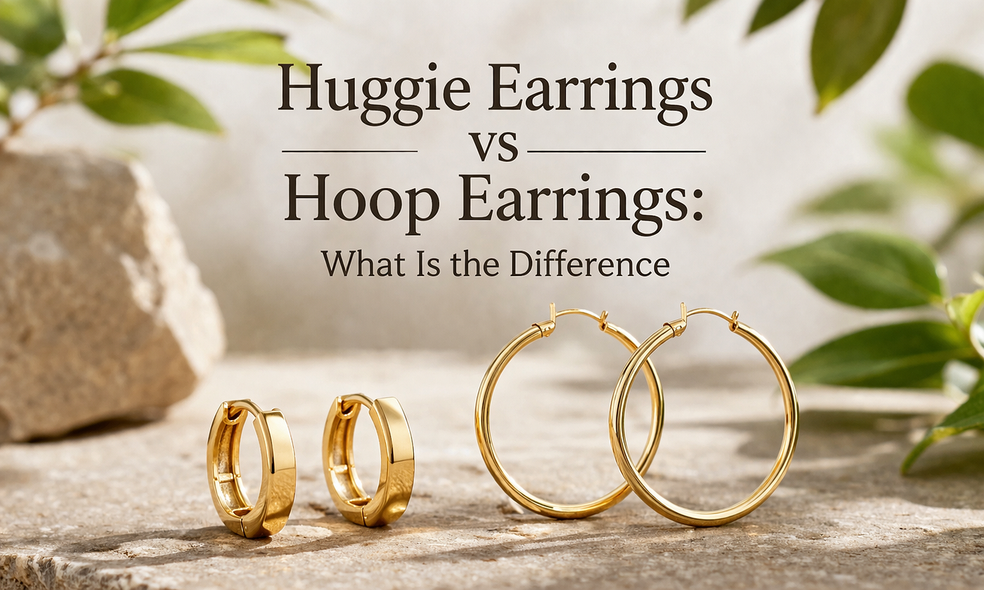 Huggie Earrings vs Hoop Earrings: What Is the Difference