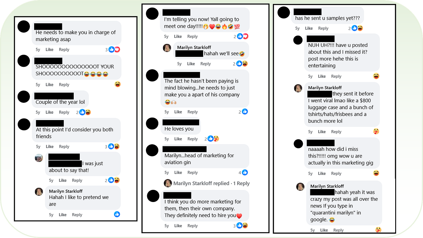 Starkloff’s friends’ reactions provide insight into how Reynolds’ repeated interactions with her were perceived