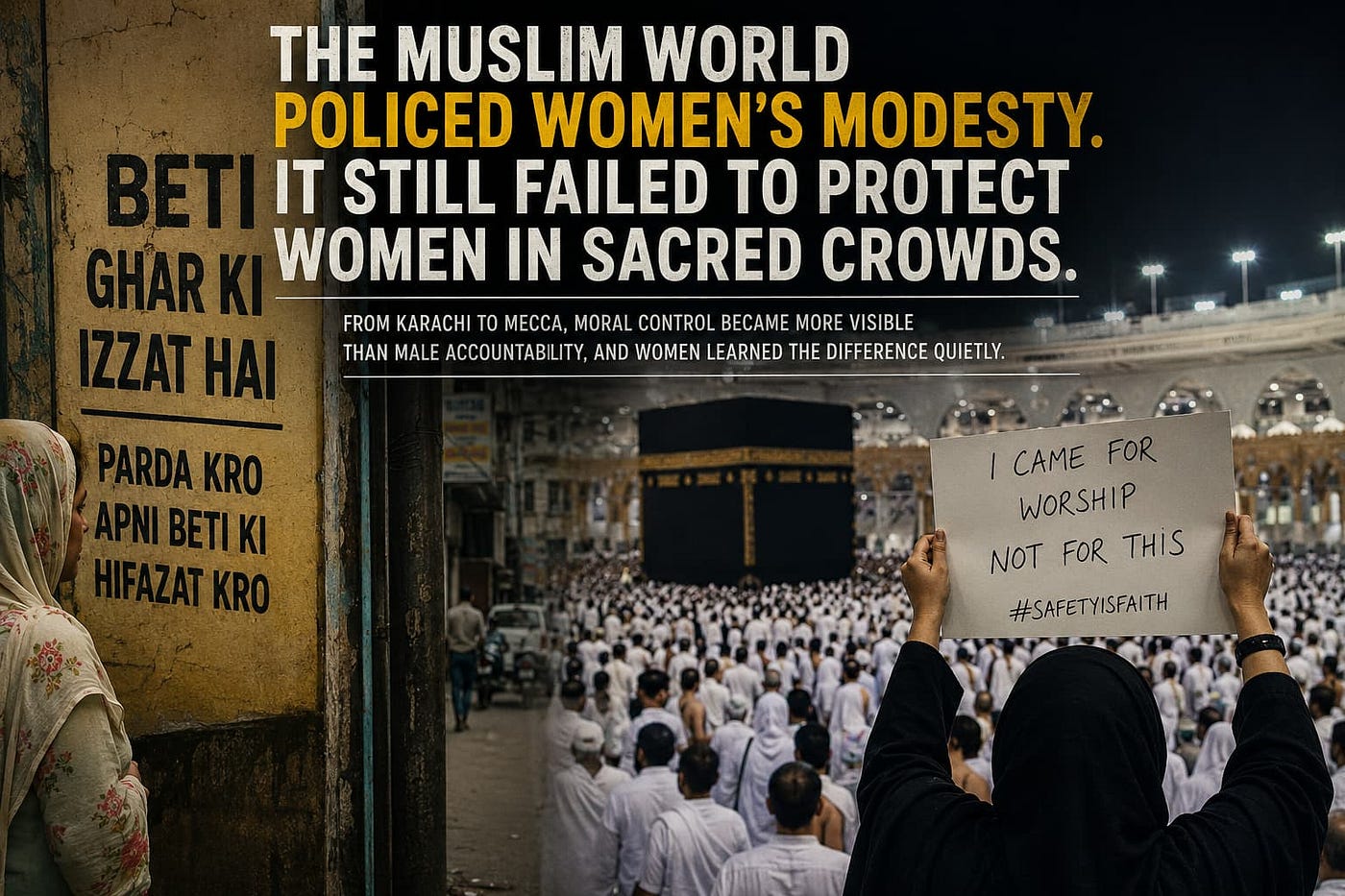 The Muslim World Policed Women’s Modesty. It Still Failed to Protect Women in Sacred Crowds