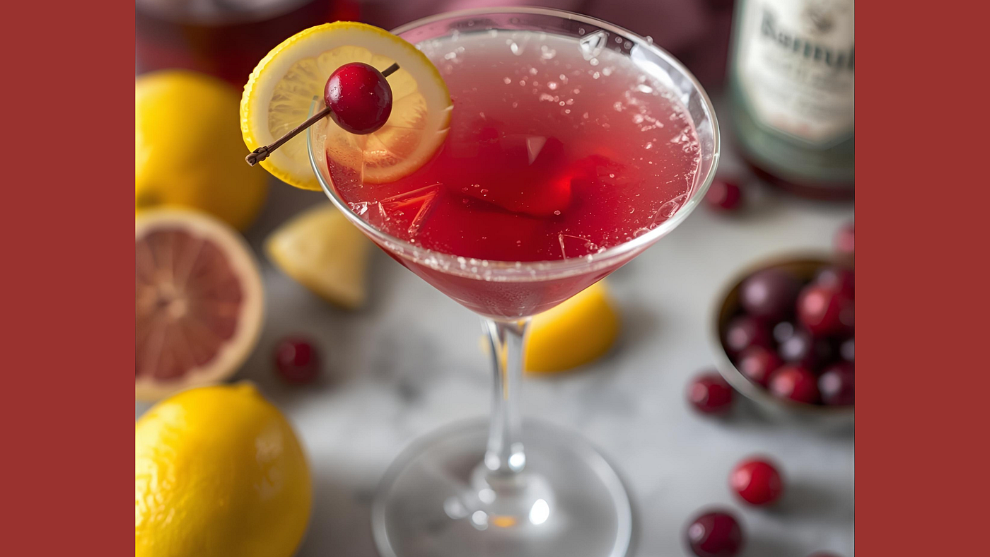 The Cranberry Lemon Drop Martini: A Bright, Modern Classic for the Holidays