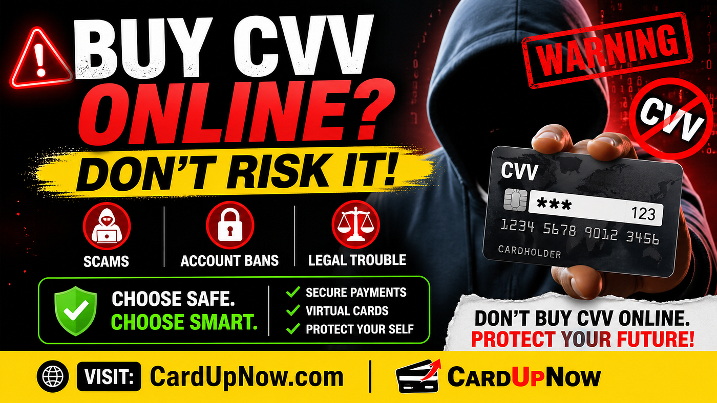 Buy CVV Online: Risks, Scams & Safe Alternatives