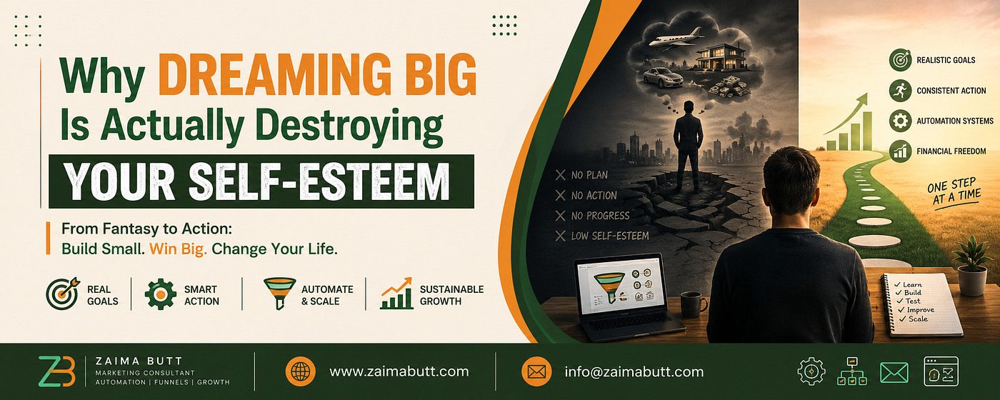 Dreaming Big is a Motivational Lie