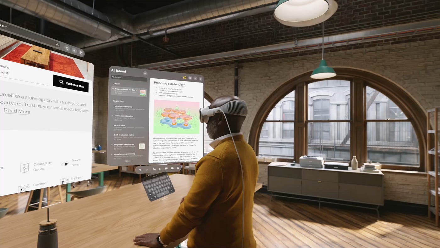 Orbs in Immersive Space: Leveraging On-Device Machine Learning In visionOS For Real-Time Hand…