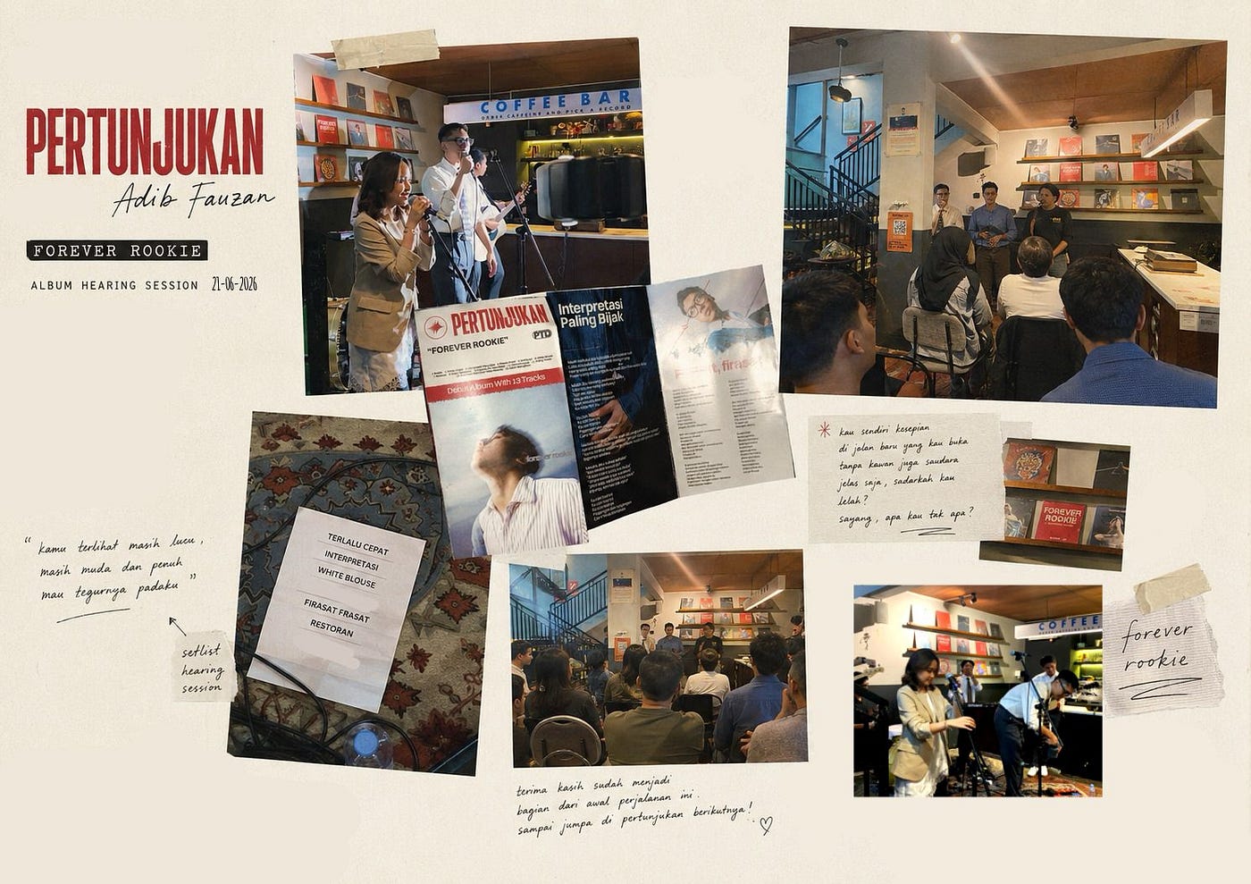 Sebelum Resmi Rilis: Catatanku dari Malam Mendengar “Forever Rookie”