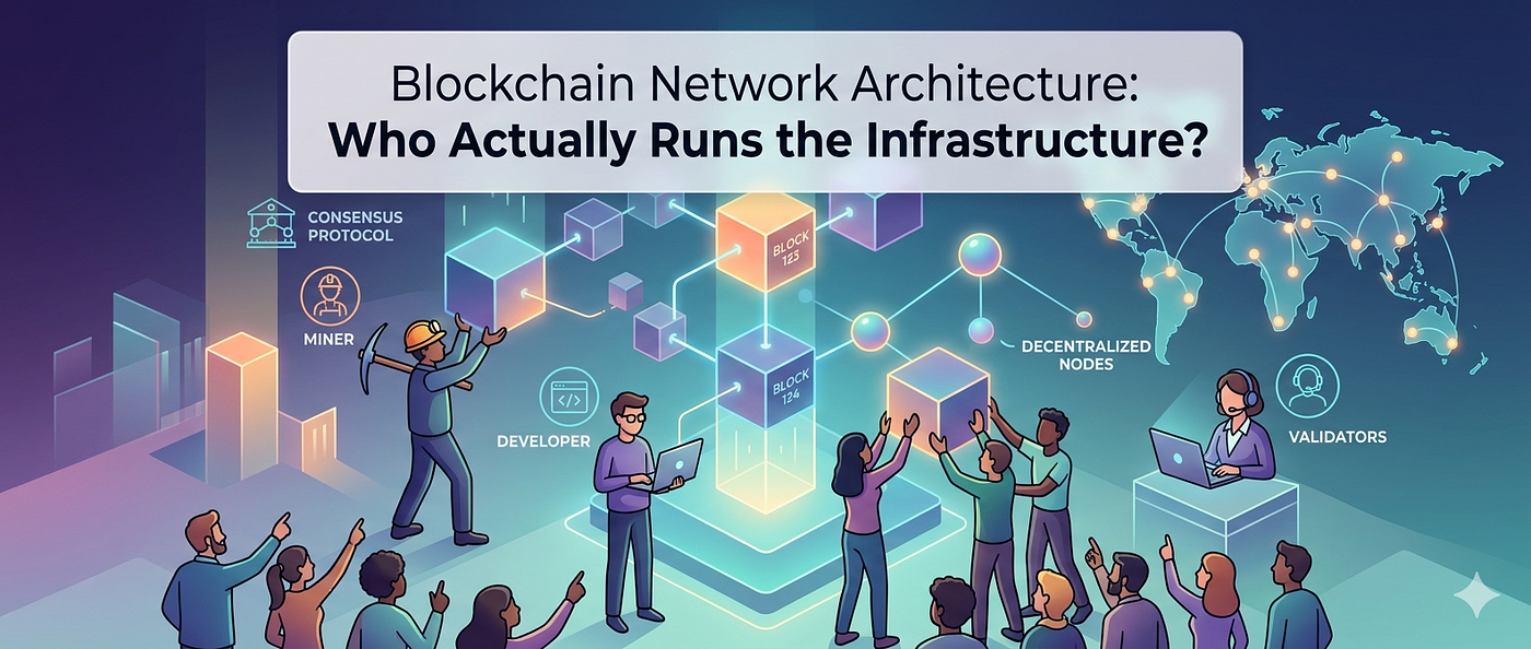 Blockchain Network Architecture: Who Actually Runs the Infrastructure?