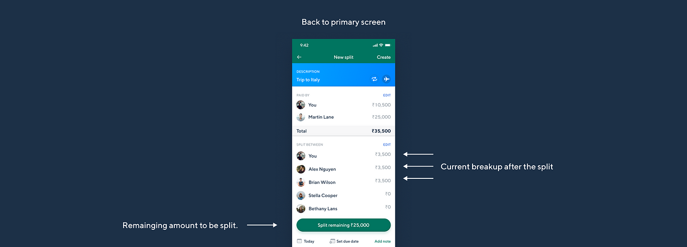 Splitwise redesign  Redesign, Light in the dark, Sans serif typeface