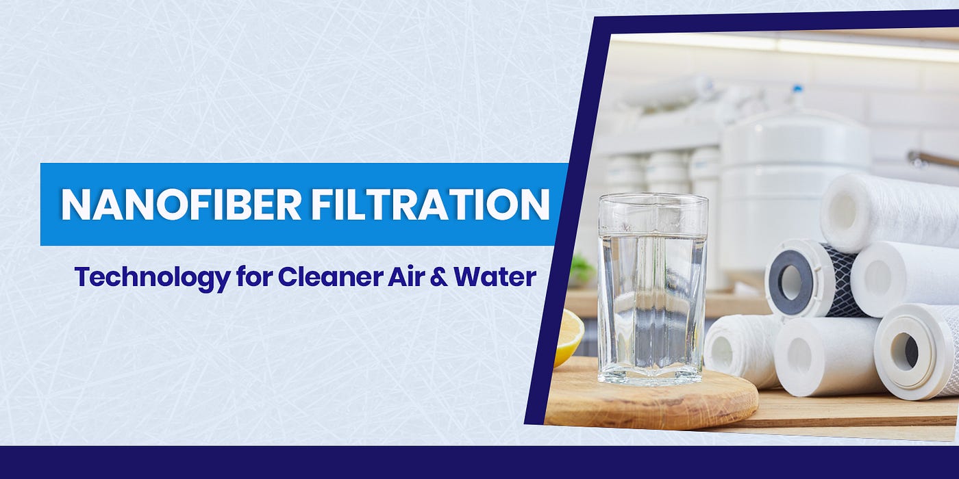 Nanofiber Filtration Technology for Cleaner Air & Water