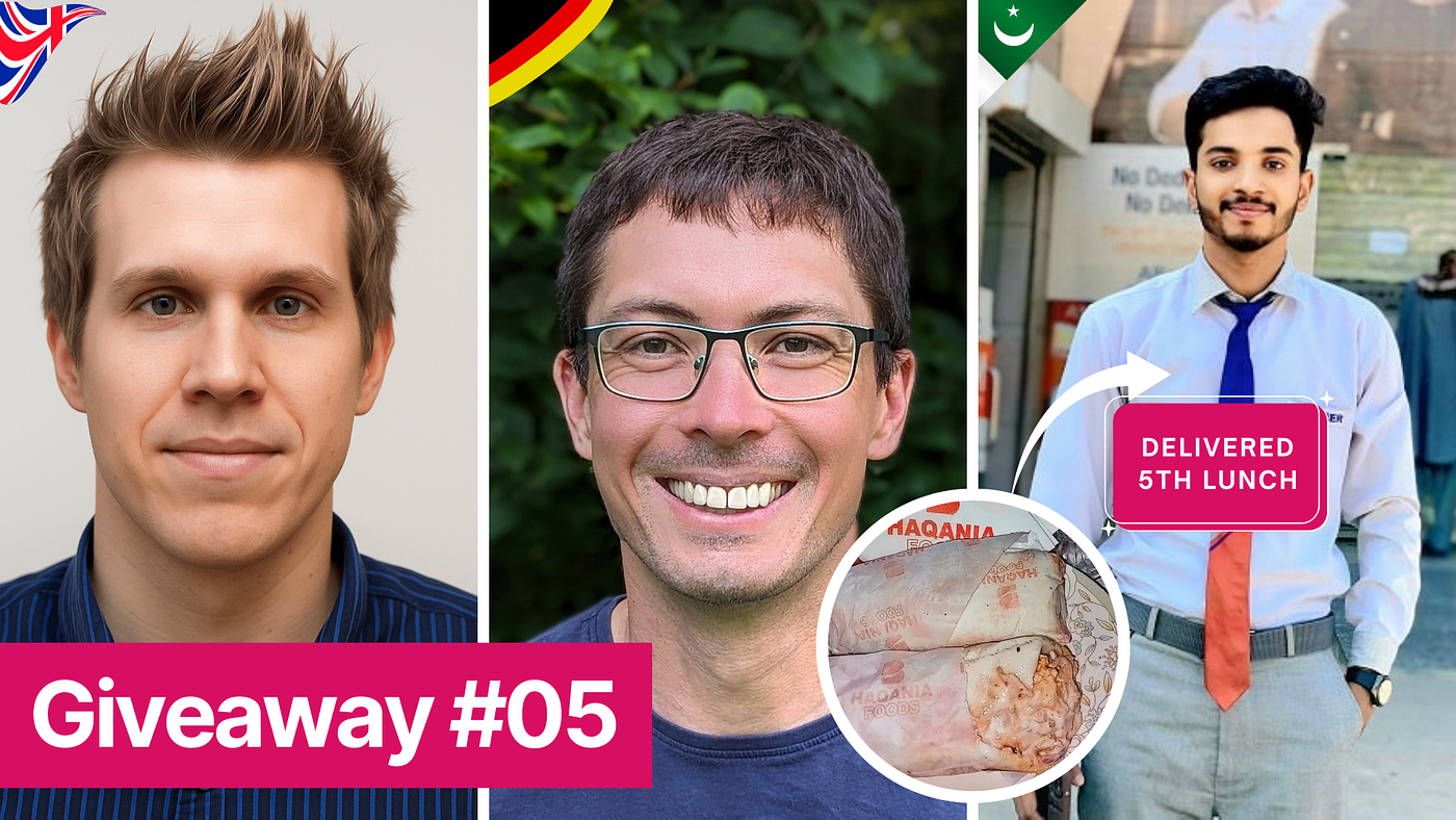 Sponsored Lunch Giveaway — #005