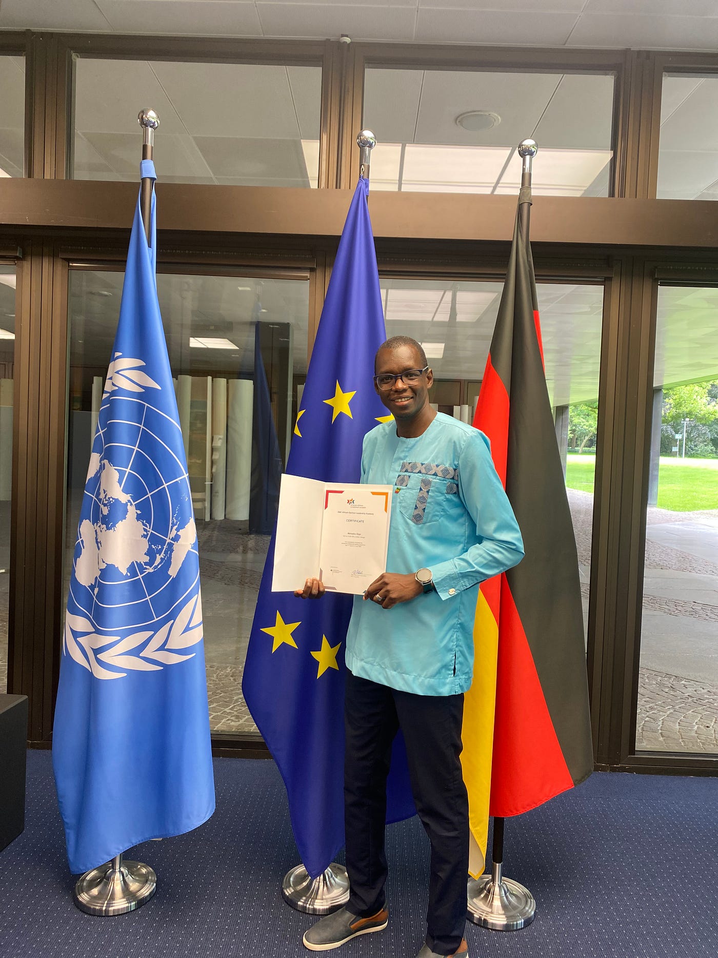 Merci à IDOS et à la BMZ pour le African German Leadership Academy