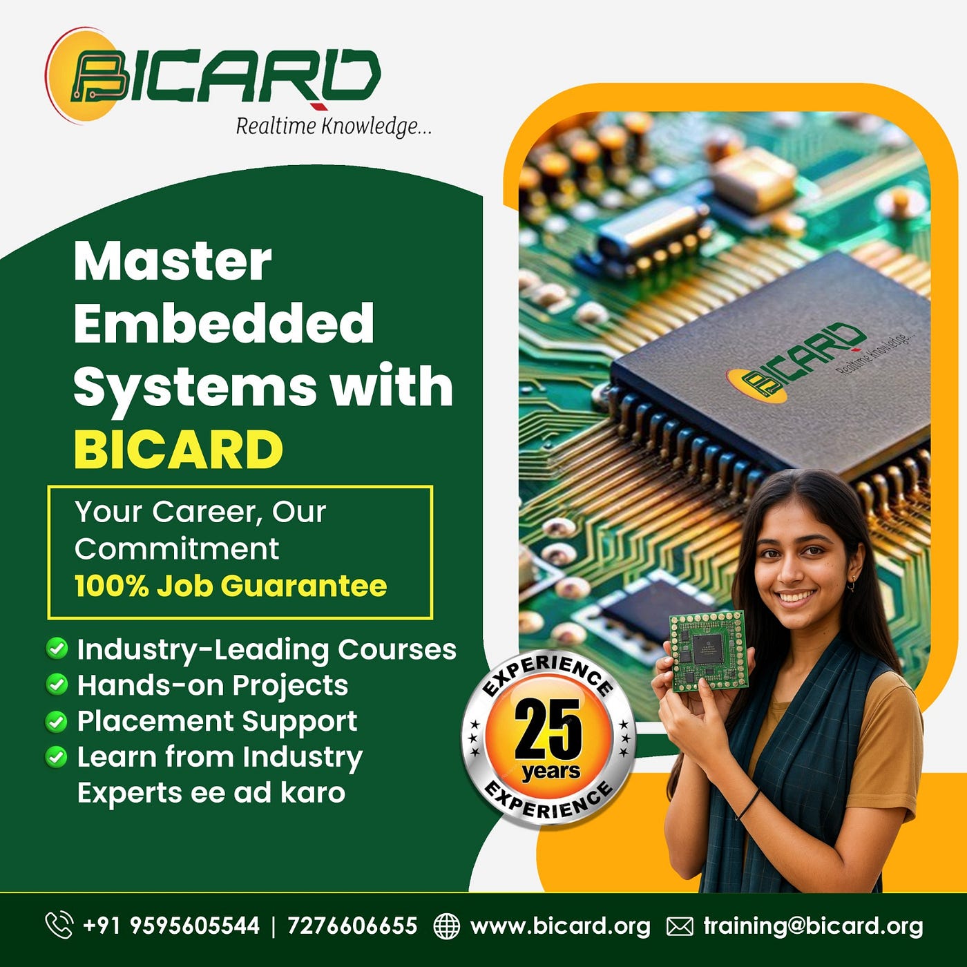 🌟 BICARD — The Future of Embedded Systems Training in Pune
