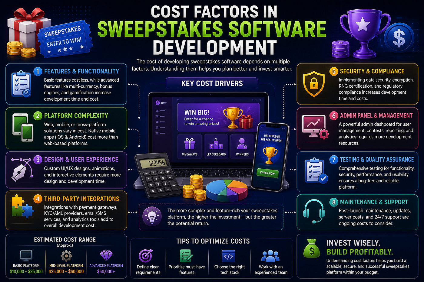 Cost Factors in Sweepstakes Software Development