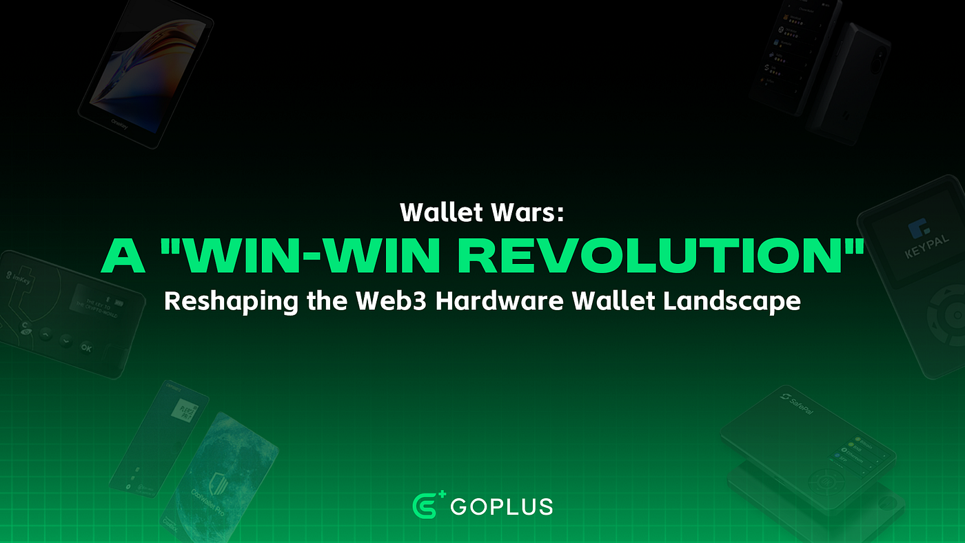 Wallet Wars: A “Win-Win Revolution” Reshaping the Web3 Hardware Wallet Landscape