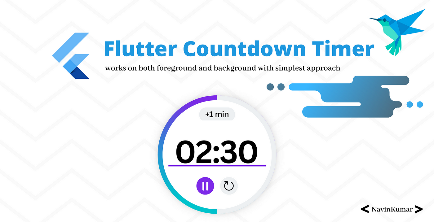 Flutter Countdown Timer works in Background | by Navin Kumar | Aug, 2023 |  Medium
