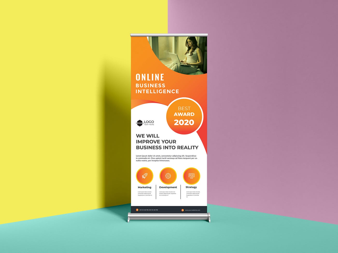 Tips for your Roll-up banner design, by Mk hassan