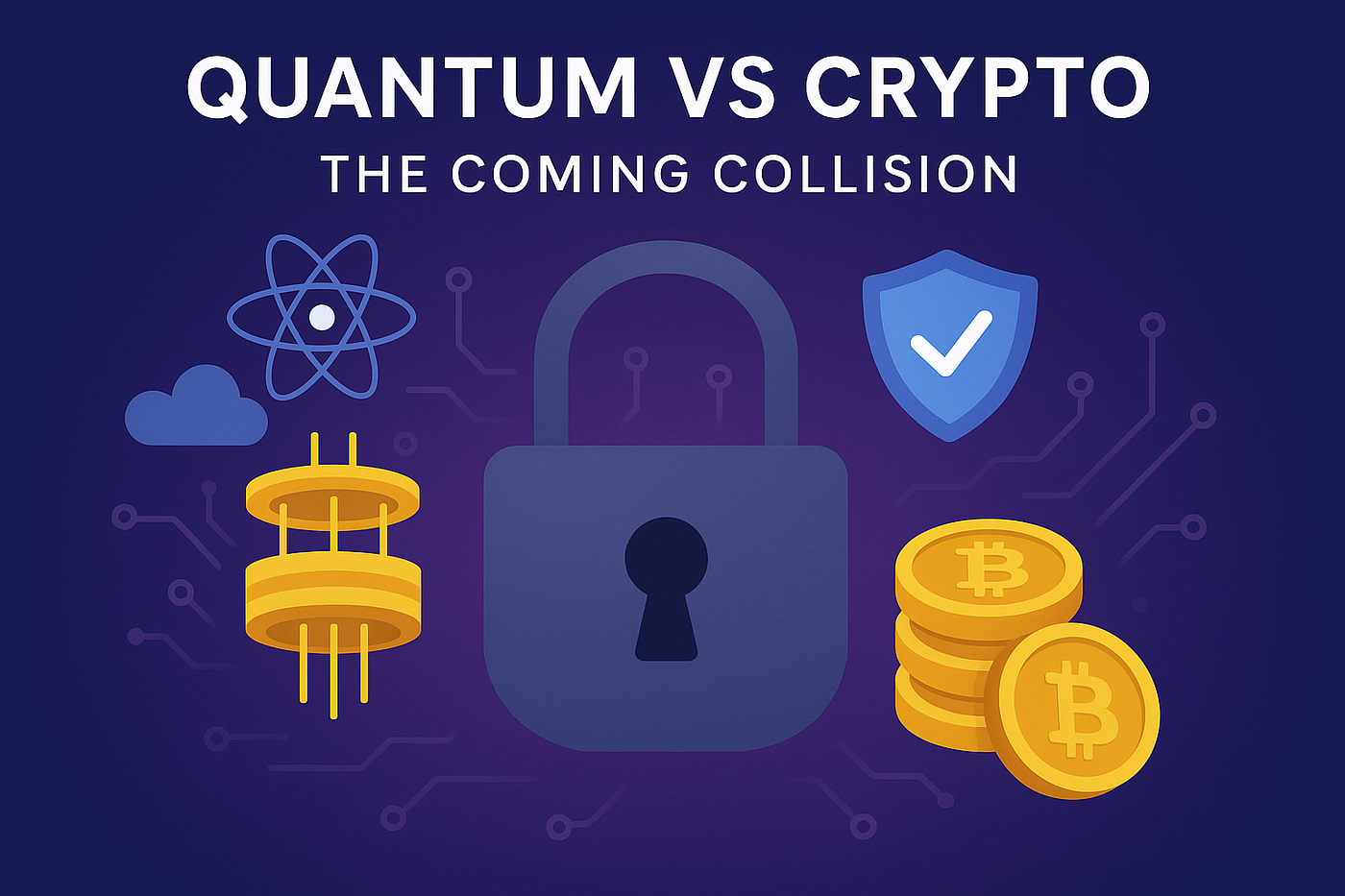 Quantum vs Crypto: The Coming Collision | by Kushal Khune | AI Mind