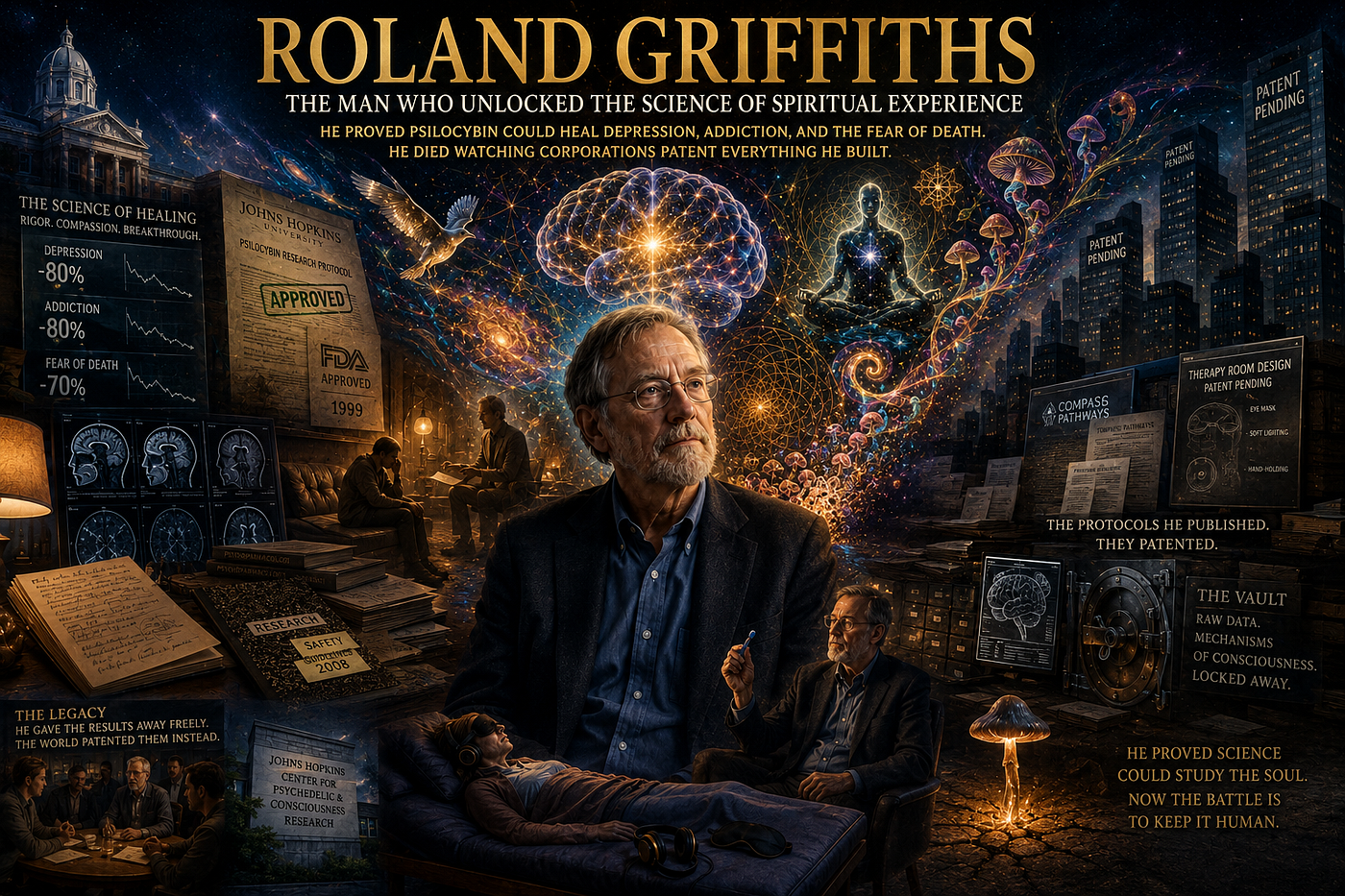 ROLAND GRIFFITHS: The Man Who Unlocked the Science of Spiritual Experience